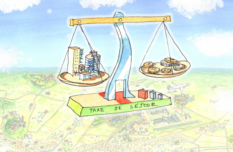 Taxe de séjour 2025 sur Roissy-en-France